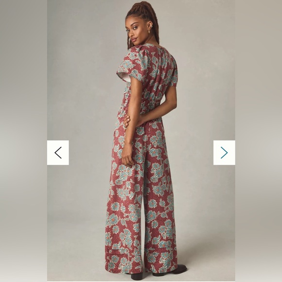 SOLD NWT Anthropologie The Somerset Jumpsuit Size XS - Picture 2 of 11